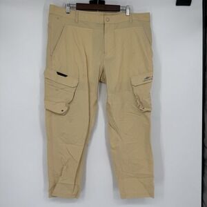 Grundens Breakwater Cargo Pants Mens 42R Stretch Nylon Fishing Outdoor Hiking